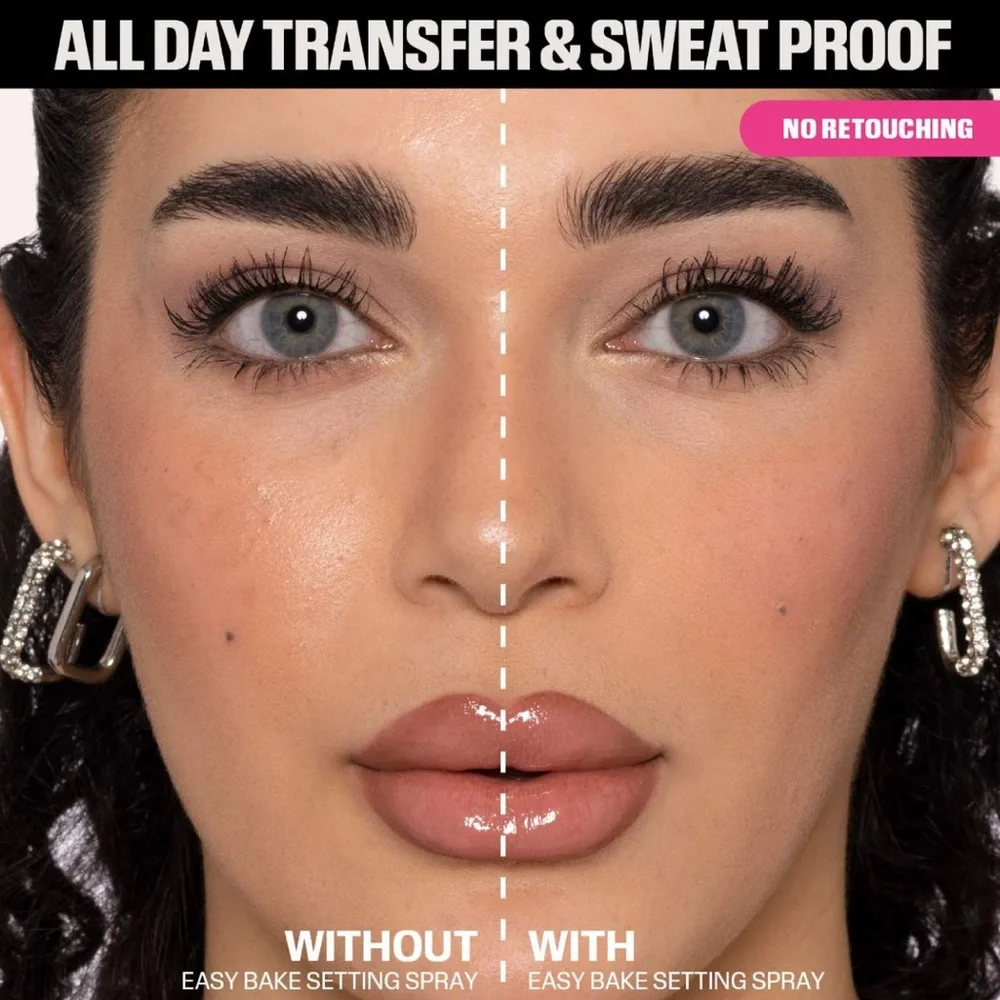 NEW Huda Beauty Easy Bake Blurring Setting Spray with 16-Hour Wear